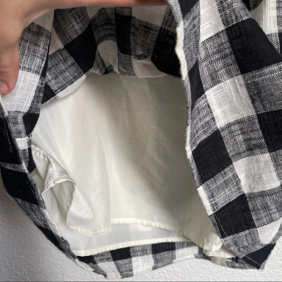 Anthropologie Gingham Off The Shoulder Dress - Picture 8 of 9